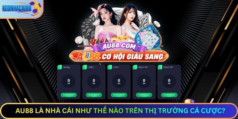 AU88 Là Nhà Cái Như Thế Nào Trên Thị Trường Cá Cược?