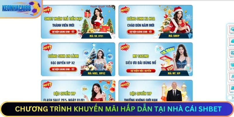 Chương Trình Khuyến Mãi Hấp Dẫn Tại nhà cái SHBET
