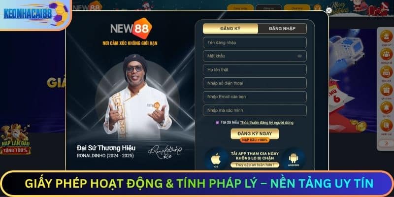 Giấy Phép Hoạt Động & Tính Pháp Lý – Nền Tảng Uy Tín