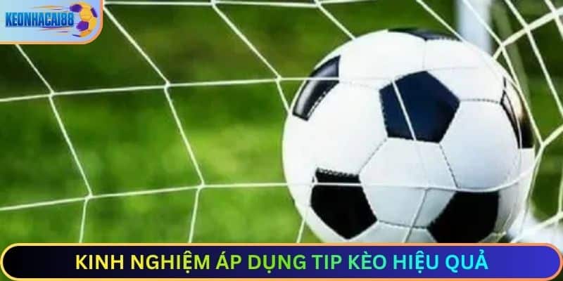 Kinh nghiệm áp dụng tip kèo hiệu quả