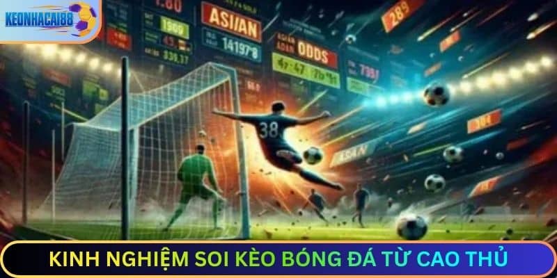 Kinh nghiệm soi kèo bóng đá từ cao thủ